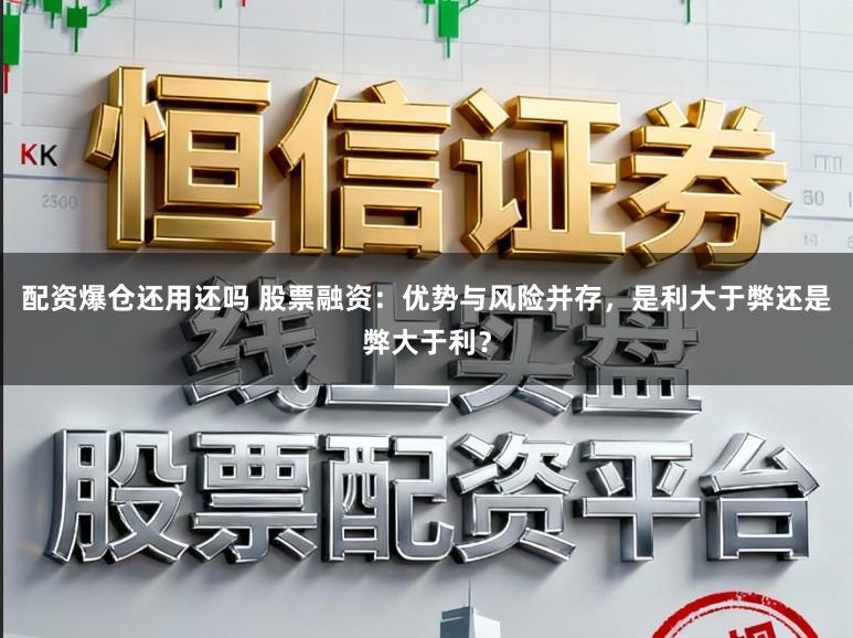 配资爆仓还用还吗 股票融资：优势与风险并存，是利大于弊还是弊大于利？