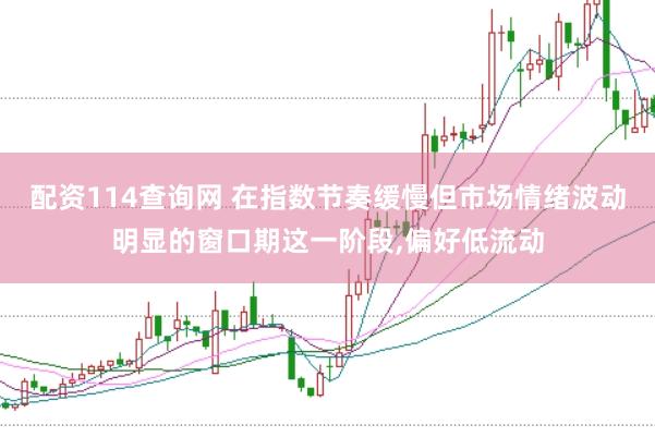 配资114查询网 在指数节奏缓慢但市场情绪波动明显的窗口期这一阶段,偏好低流动