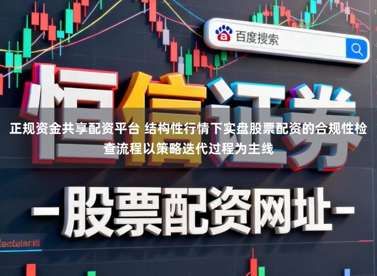 正规资金共享配资平台 结构性行情下实盘股票配资的合规性检查流程以策略迭代过程为主线